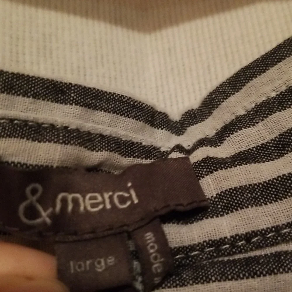 &Merci Women's striped top - Picture 3 of 4